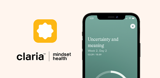 Header image for Claria: Anxiety & Depression
