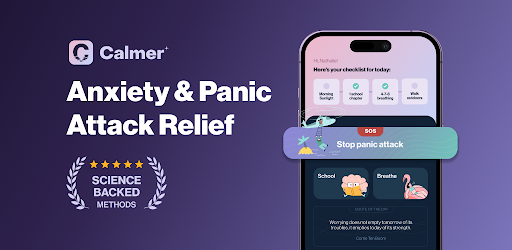 Header image for Anxiety & Panic Relief: Calmer