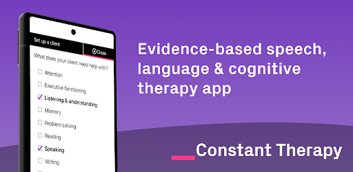 Header image for Constant Therapy Clinician