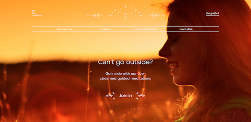Header image for We Meditate