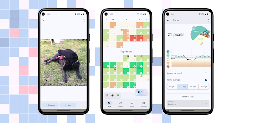Header image for Mood Tracker by Pixels