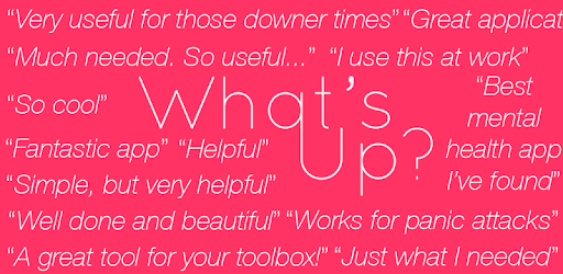 Header image for What's Up? - Mental Health App