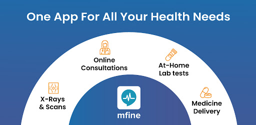 Header image for MFine: Your Healthcare App