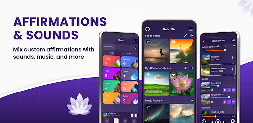 Header image for ReliefMix Affirmations & Sound