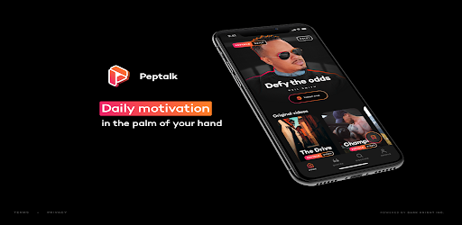 Header image for PepTalk: Daily Motivation App