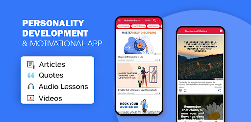 Header image for Make Me Better -Motivation App