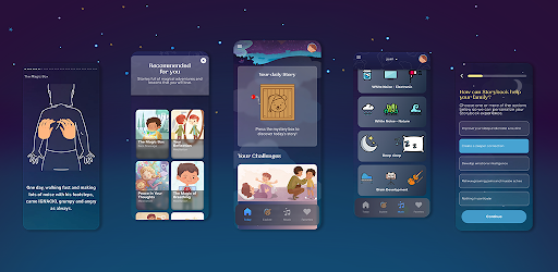 Header image for Storybook: Calm Bedtime, Sleep
