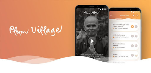 Header image for Plum Village: Mindfulness App
