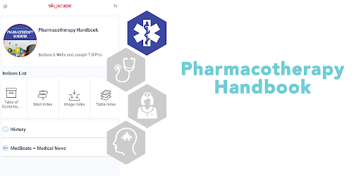 Header image for Pharmacotherapy Handbook
