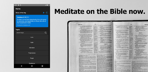 Header image for Bible Meditate