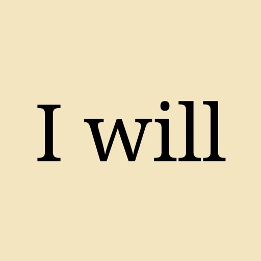 I will - Daily Affirmations logo