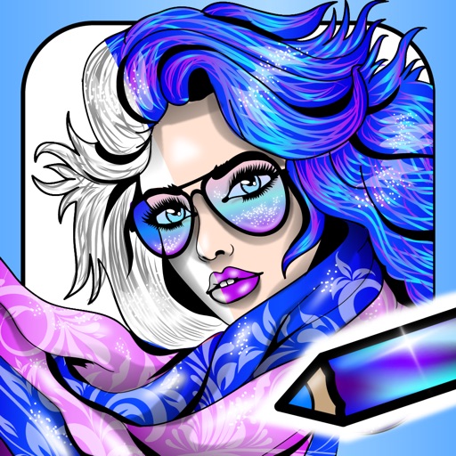 AntiStress Adult Coloring Book logo