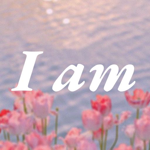 I am: Daily affirmations quote logo