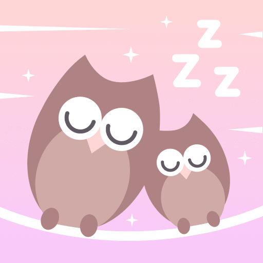 Baby sleep sounds White noise logo